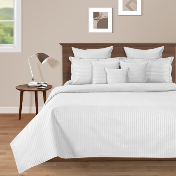 Poly Cotton Strips Bedsheets - Image 2