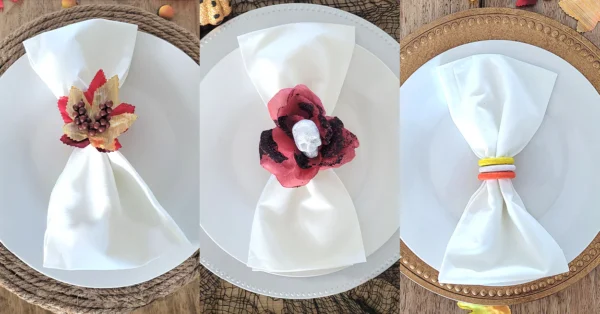 Kikasa Hotel Napkin Rings - Elegant and Durable Napkin Holders - Image 3