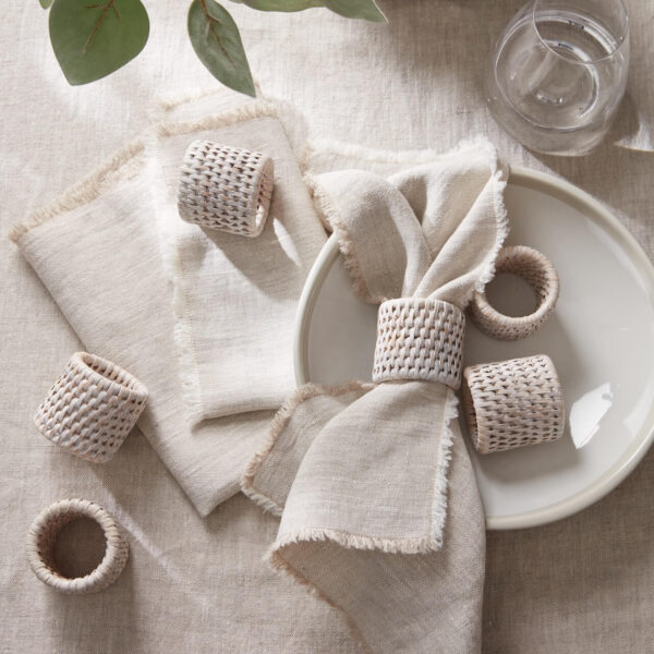 Kikasa Hotel Napkin Rings - Elegant and Durable Napkin Holders - Image 2
