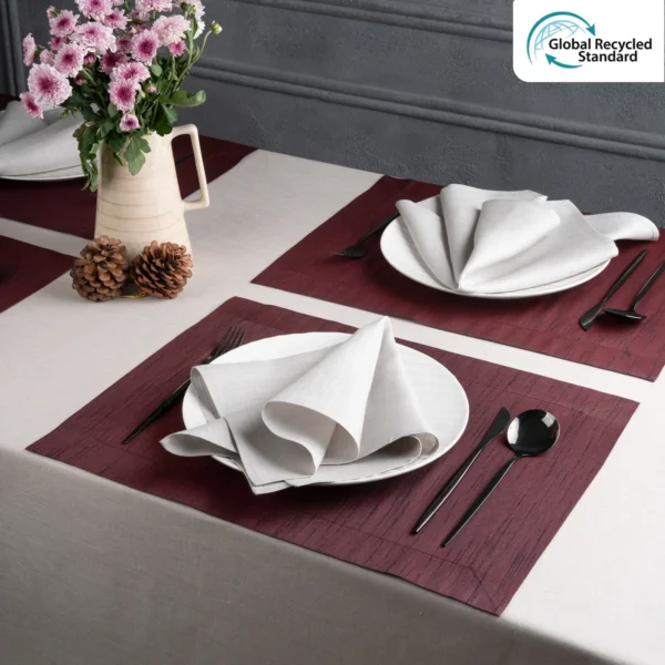 Kikasa Hotel Place Mats - Elegant and Durable Table Protection - Image 2