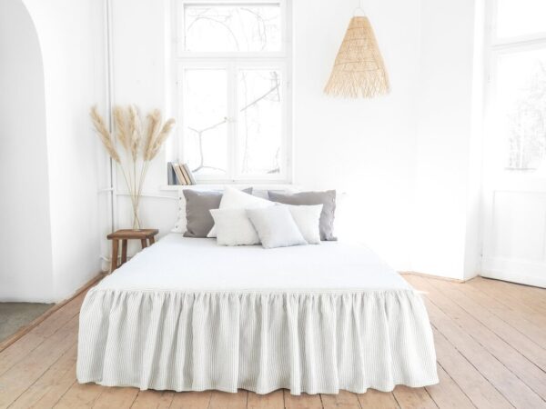 Kikasa Hotel Bed Skirts - Elegant and Durable Bed Skirts for Hotels - Image 2
