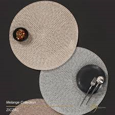 Kikasa Hotel Place Mats - Elegant and Durable Table Protection